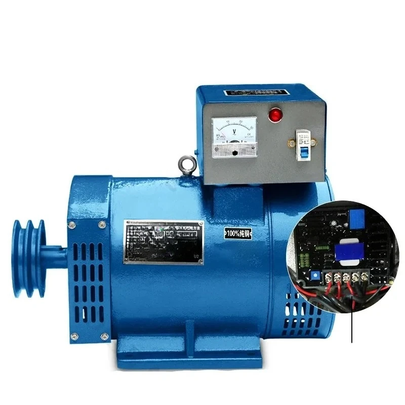 generator set 5/8/12/15/20KW single phase three phase 220V 380V full copper wire