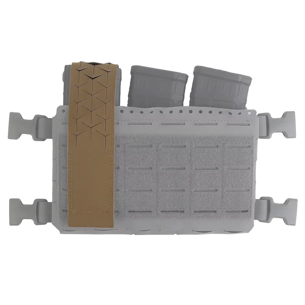 Tactical MK5 Flap SS Style Submachine/Airsoft Mag Pouch Flap for MKV Chest Rig Micro Fight Chassis Hunting Vest Front Panel Gear