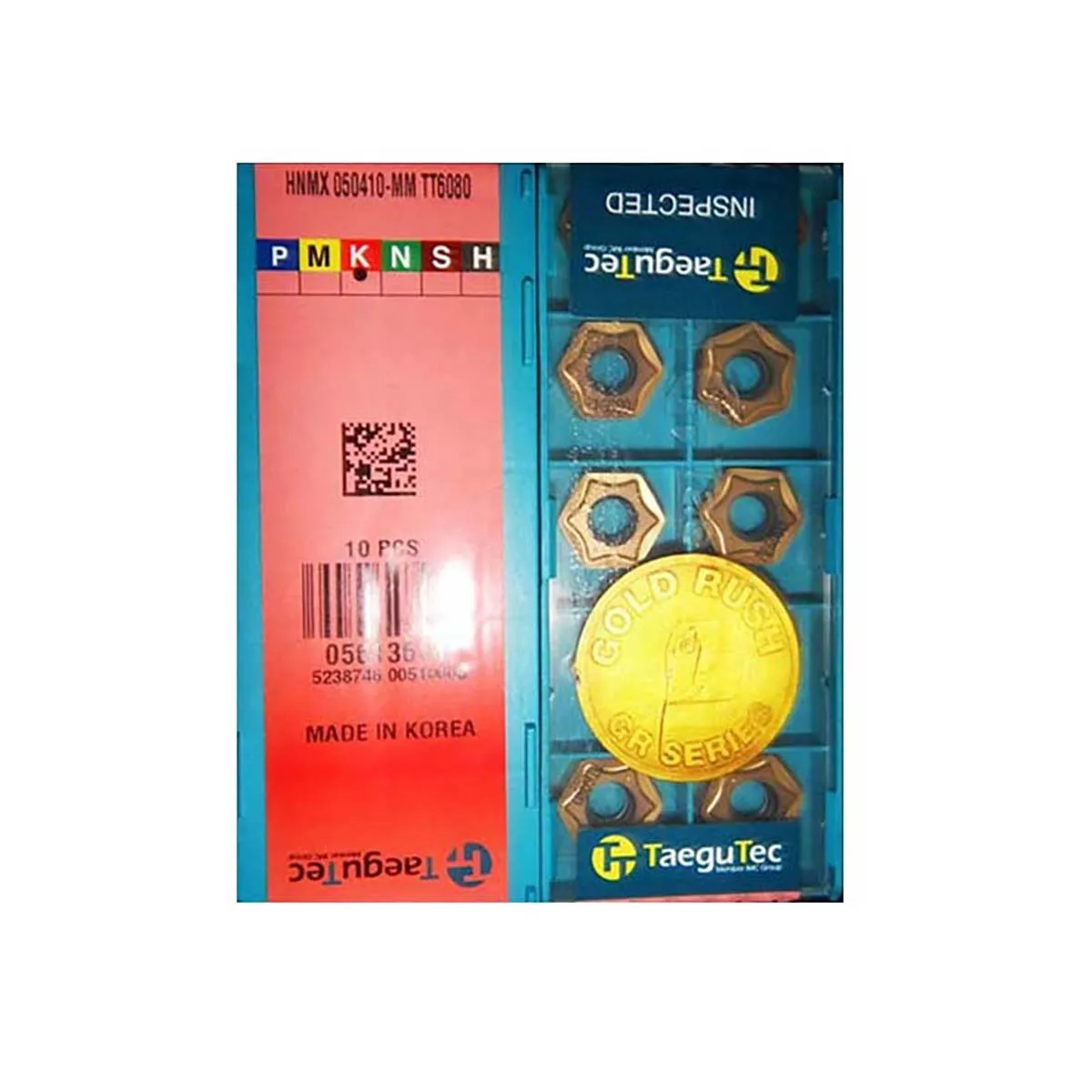 

TaeguTec 100% Original Turning Insert HNMX TT9080 HNMX050410-MM TT9080