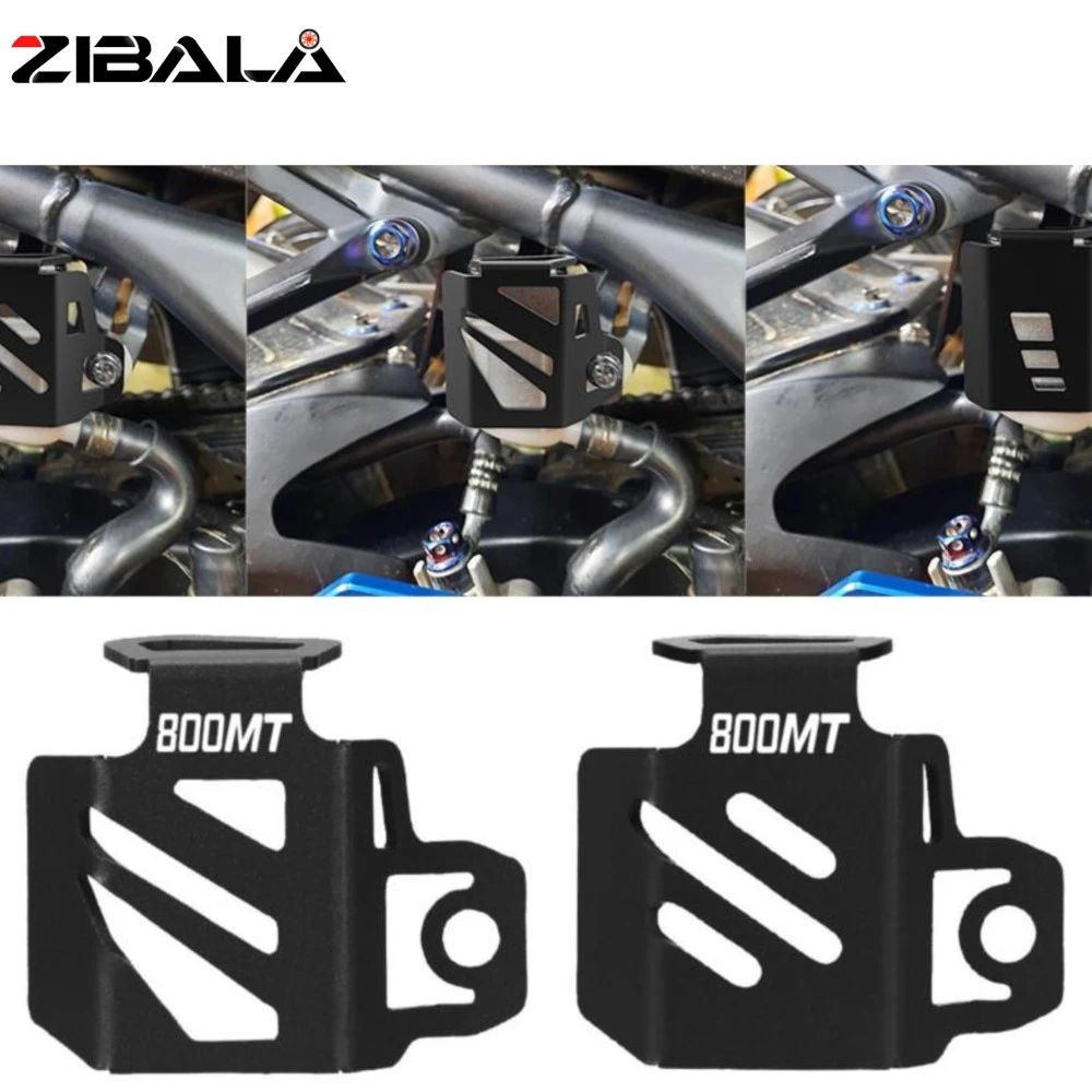 

For CFMOTO 800MT MT800 MT 800 MT 2021 2022 2023 2024 Motorcycle CNC Accessories Rear Brake Fluid Reservoir Guard Cover Protector