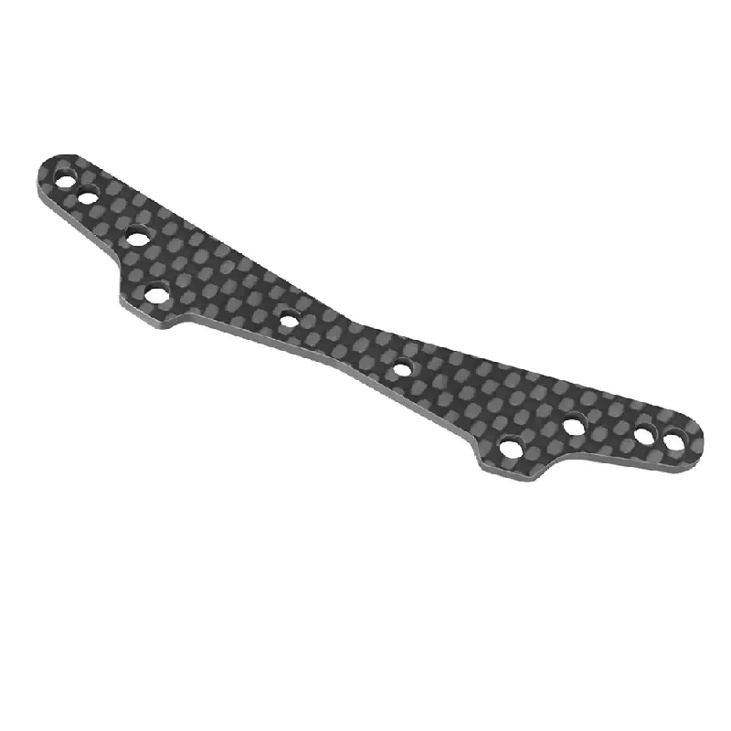 Acessório de metal tamiya denki 1/10 lutador nxgen dt04 58741 carro de controle remoto peças de suporte amortecedor de fibra de carbono