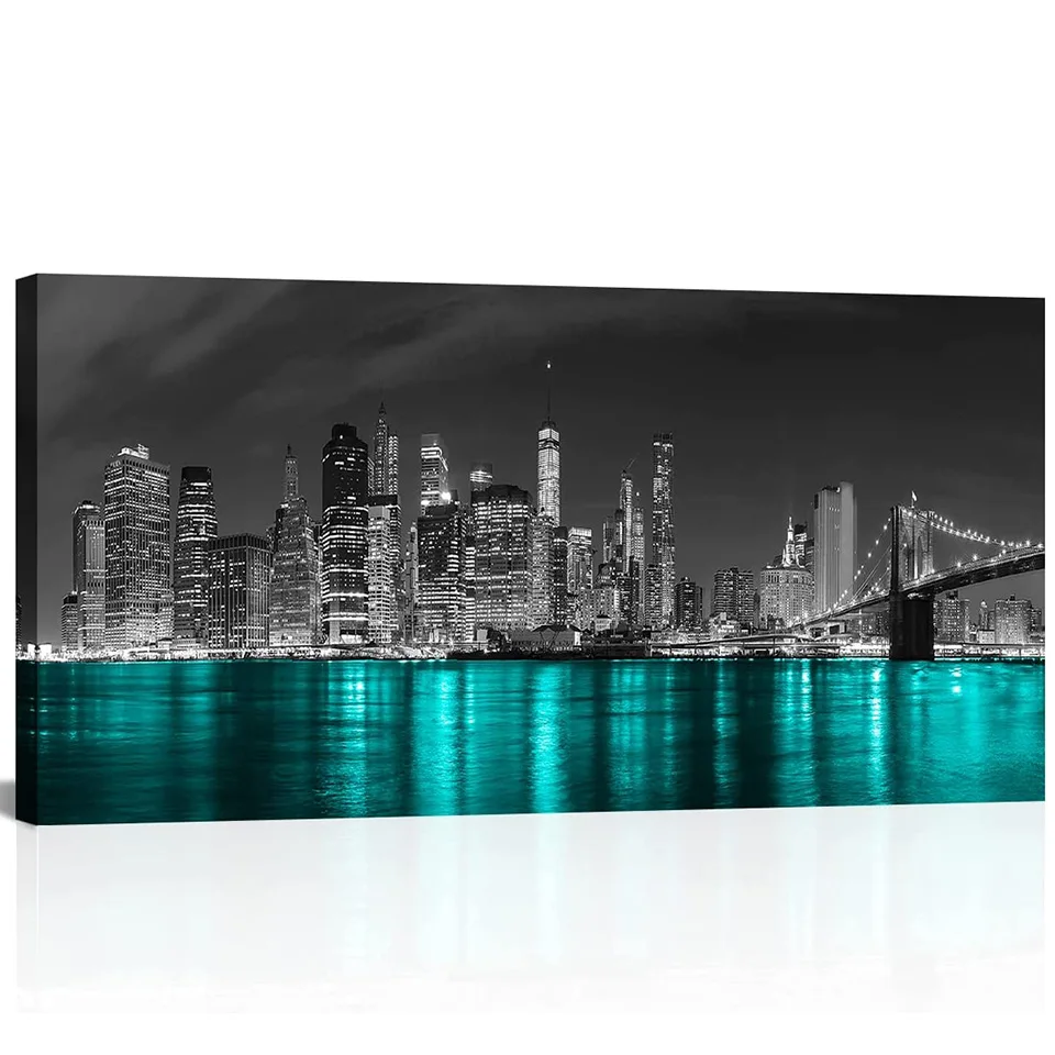 Large Brooklyn Bridge 5d Diy Diamond Painting New Arrivals 2023 Full Drill Mosaic Puzzle Embroidery Black and White New York Art