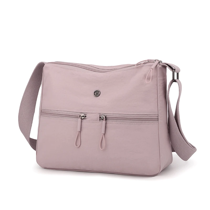 

Холщовая большая сумка для путешествий на открытом воздухе, женская сумка через плечо, легкая нейлоновая холщовая сумка большой емкости для подмышек, новинка 2025, Sle