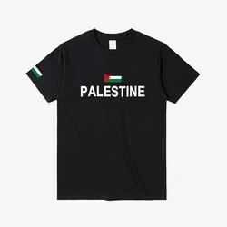 Filistin filistin ulusal bayrak t shirt moda Jersey ulus ekibi % 100% pamuk T-shirt Tees ülke spor salonları PS Top üst