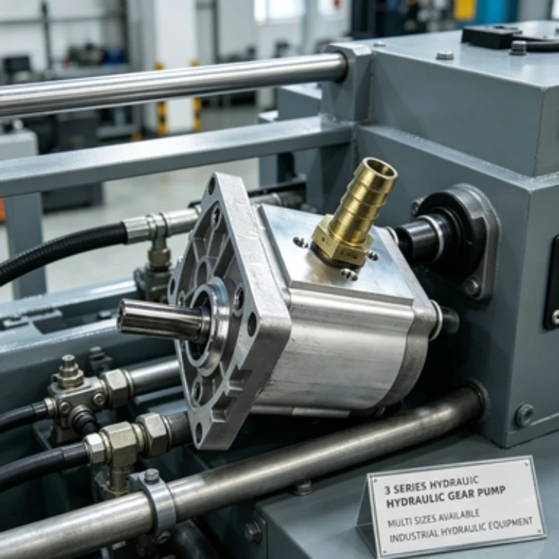 Hydraulic Gear Pump 3 Series Multiple Sizes Weight Available Single Double Groove Pump Seat Rotor For Industrial Hydraulic