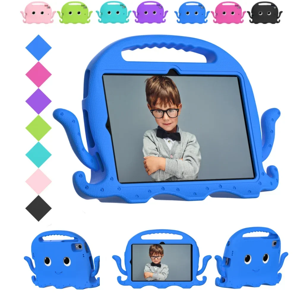 EVA Case for Xiaomi Redmi Pad SE 11 inch 2023 6 Pro Kids Octopuse Cartoon Tablet Cover for Redmi Pad 10.61 2022 Pad 5 Pro