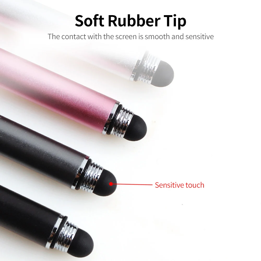 Air Humidifier  Pen   Pen Double-head Capacitance Pen Portable Capacitive Pen for Phone/Tablet Pink