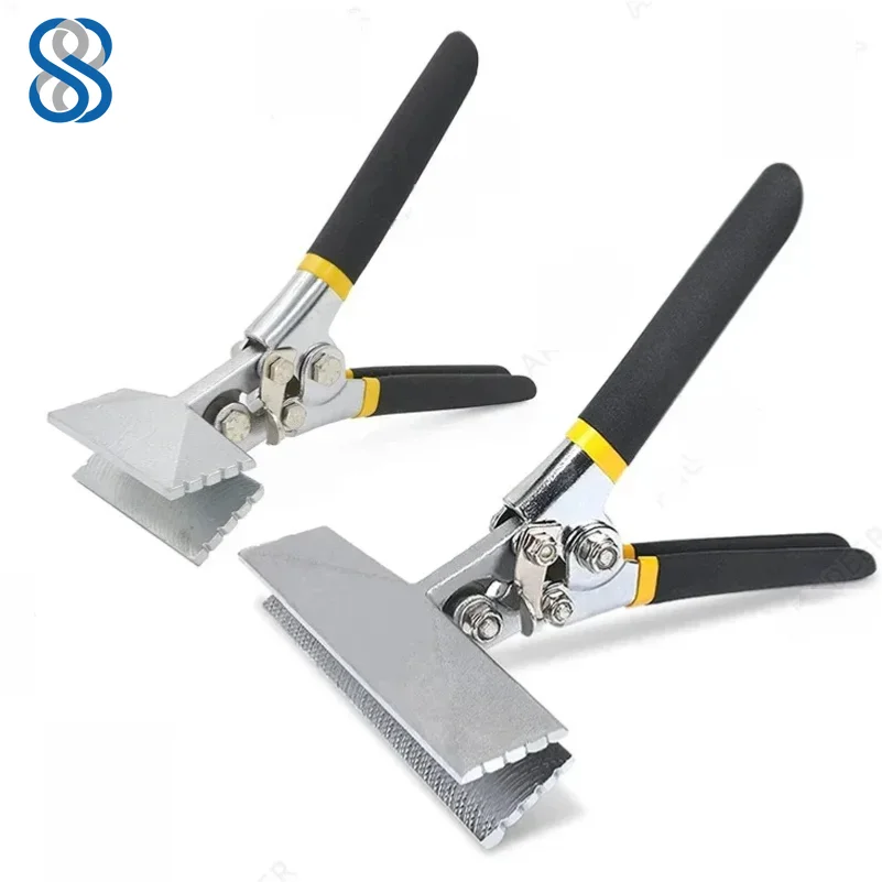 Sheet Metal Hand Seamer Straight Jaw Sheet Metal Bender Tools for Flattening Metal Folding Bending Pliers Hand Tool-DMH