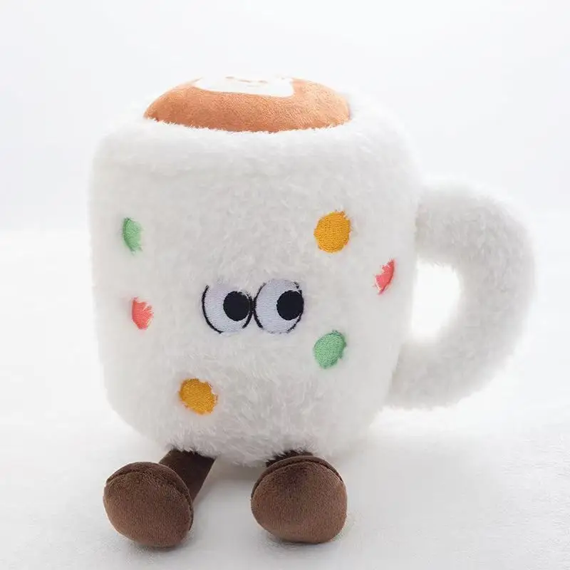 20/25cm Simulation New Cup Milk Box Doll Stuffed Plush Toy Cartoon Anime Cute Gift Suitable for Children's Birthday Fun Doll