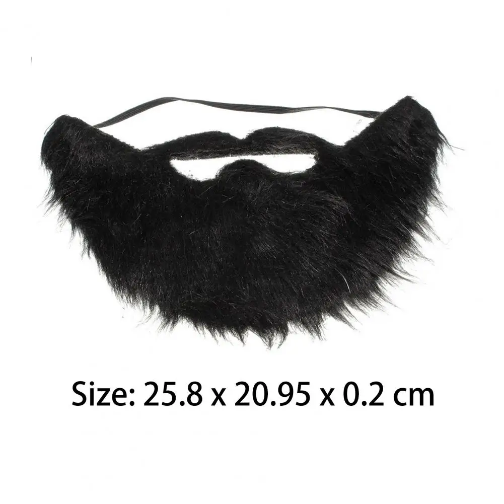 Funny Fake Beard Props Artificial Beard False Vivid False Black Beard