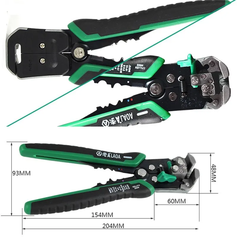 LAOA Wire Stripper Tools LA815238 Professional Electrical Automatic Cable Stripping Wire Cutter Tools for Electrician Crimping