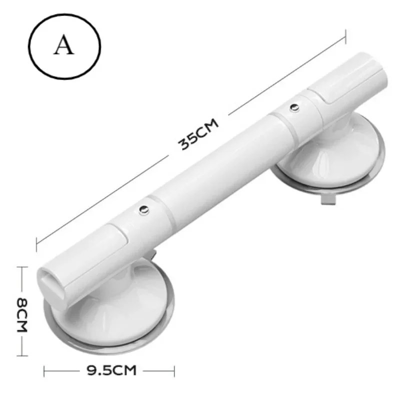 Bathroom armrest anti slip safety handle for the elderly household toilet for the elderly no punching suction cup handle