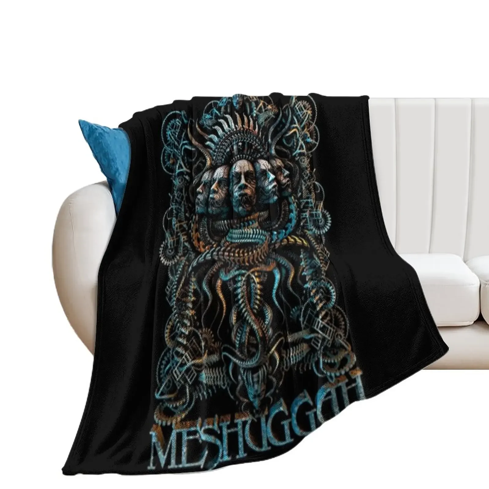 MESHUGGAH ARTWORK Classic Throw Blanket heavy to sleep Quilt Decoratives funny gift Blankets