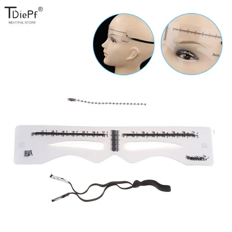 12 Stks/pak Fashion Hot Diy Wenkbrauw Shaper Template Wenkbrauw Grooming Shaping Stencil Kit Brow Stencils Card Make-Up Voor Mannen Vrouwen