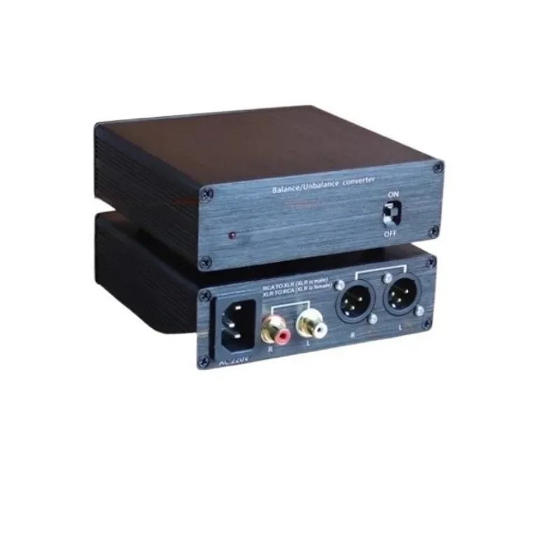 XLR Balanced To RCA Non-balanced /RCA Non-balanced To XLR Balanced/Dedicated IC or Audio Cow Converter