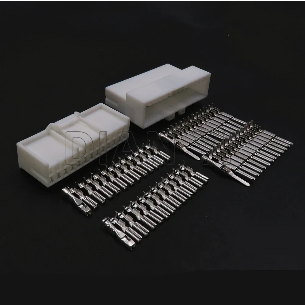 1 Set 26 Way AC Assembly Automobile Connector 936133-1 Car Plastic Housing Socket 936098-1 Auto Replacement Plug Parts
