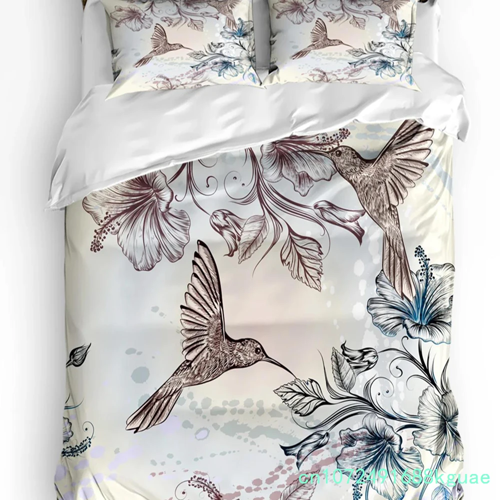 Home Textiles Bedding - Set di Biancheria da Letto Retrò