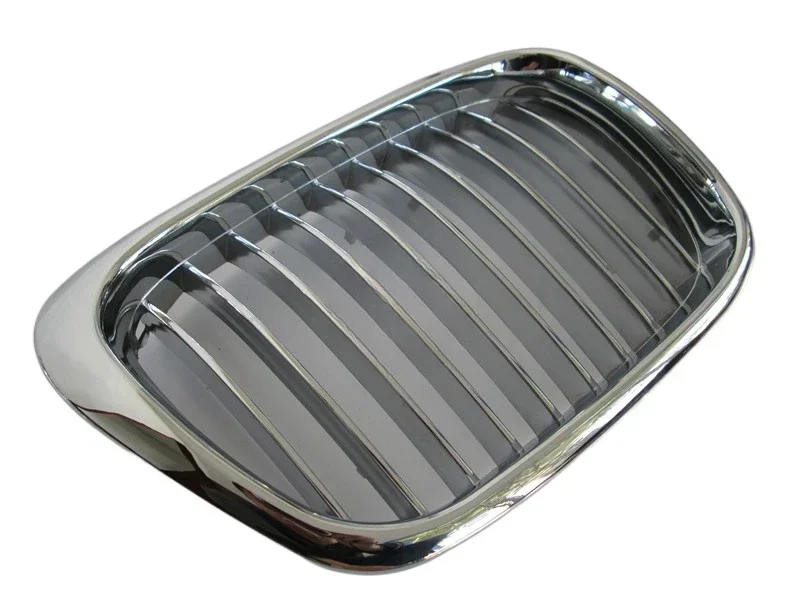 

Front Chrome Black Kidney Grille Grill for 1997-2003 BMW E39 5-series 520i 523i 525i 528i 530i 535i 540i M5