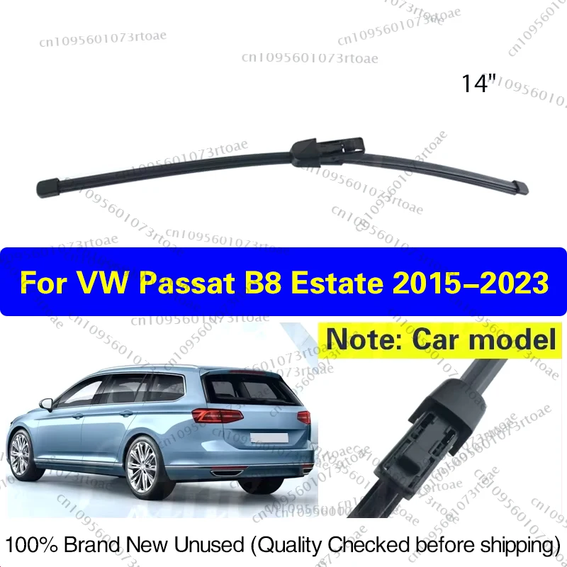 

Car Wiper Rear Windshield Wiper Blade For VW Passat B8 Estate 2015 - 2023 Windscreen Window Rain Brush 14" Car Accessories