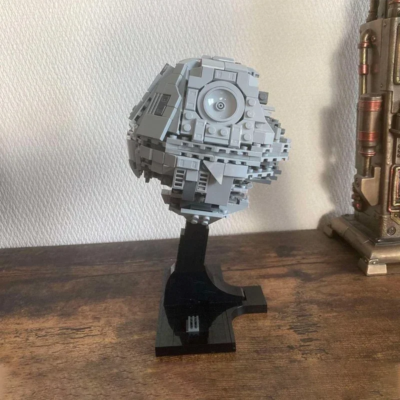 

518 шт. Moc Star Battle Death Star II масштаб миди, совместимые 75375 строительные блоки, креативная сборка, кирпичи, игрушка в подарок