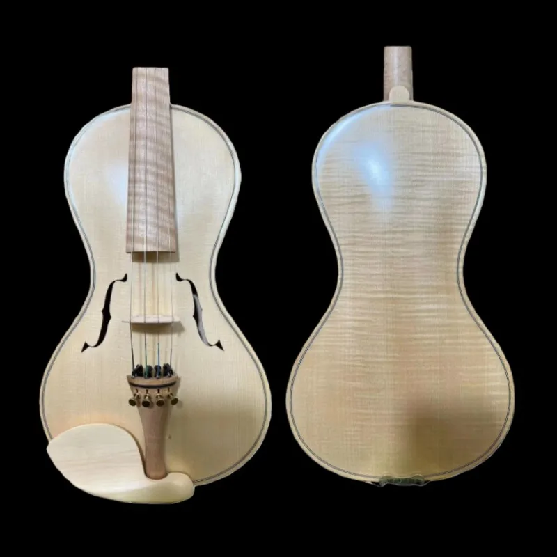 Not used Baroque style SONG Brand Cornerless nature maple Sturdy Violin (Violin) Without Corners
