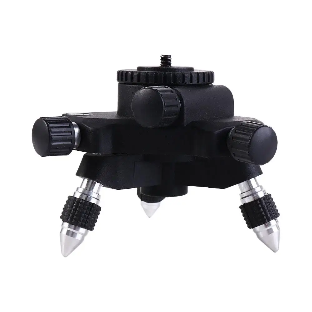 Alat Pengukur Level Tripod Stand Tuning Base Rotating Base Level Adapter Laser Level Bracket Leveling Line Holder Leveling Board Tool