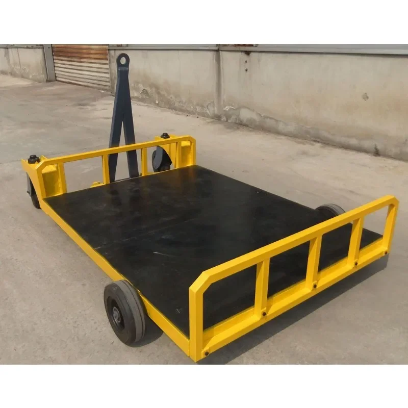 Ultra-low traction flatbed trailer, flatbed trailer with ramp lift tail plate