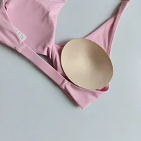 Soutien-gorge de sport dos nu pour femme, séchage rapide, respirant, push-up, haut de yoga, vêtements de fitness et d'entraînement tendance 6