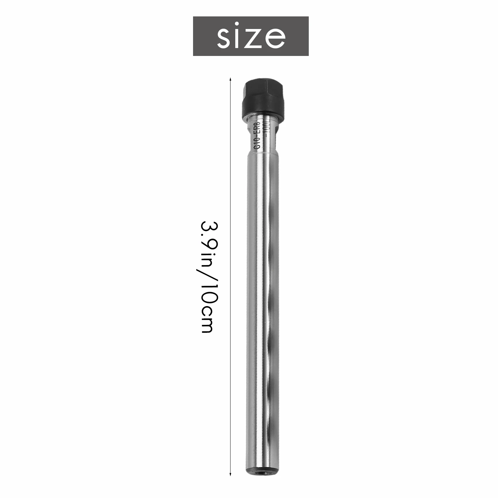 Picture 4: A84X-C10 Er8a 100L Collet Chuck Holder + 7Pcs Precision Er8 Spring Collet Set