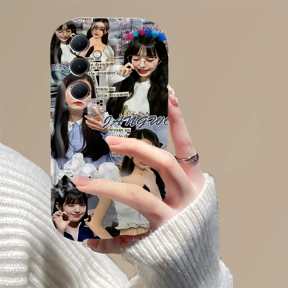 Ive Kpop Wonyoung Rei 3D Wave Case For Samsung A73 A72 A71 A55 A54 A53 A35 A34 A33 A25 A24 A23 A15 A14 A13 A05 A04 4G 5G Cover