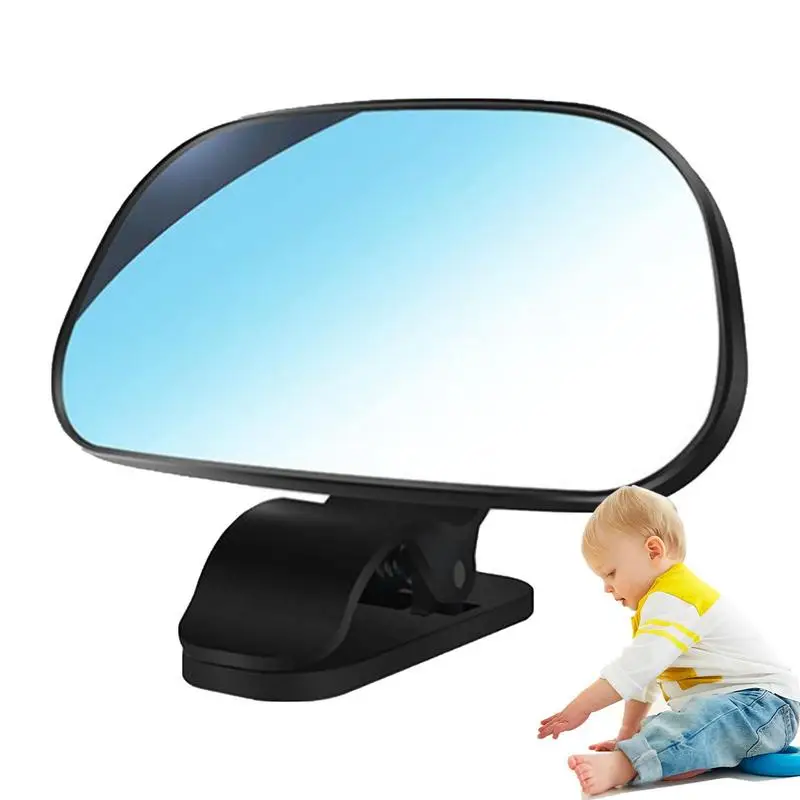 Baby Car Backseat Mirror Baby Observation Mirror Interior Auxiliary Mirror Sturdy Baby Car Back Seat Mirror Multi-use Flexible