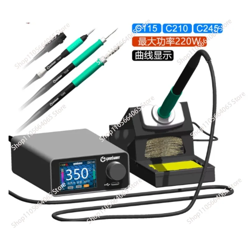 GEEBOON Reparatur-Elektrolötkolben über 203/936 C245C210C115T12 Konstanttemperatur-Kurven-Lötstation
