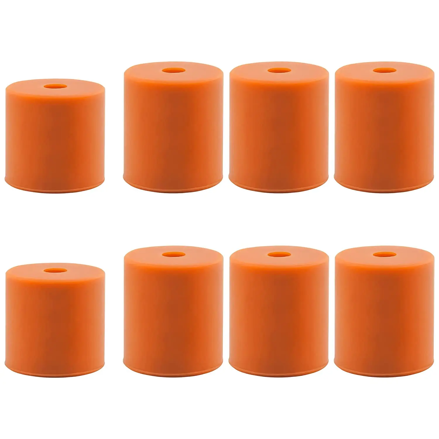 8PCS 3D Printer Heat Bed Leveling Parts,Silicone Column Solid Mounts Leveling Spring Replacement Part For Ender 3 Cr10 A8 A8+