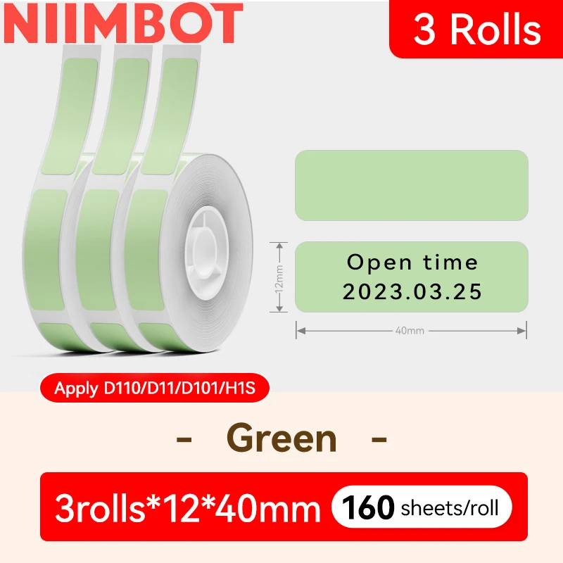 Waterdicht Label Papier Anti-Olie Afdrukken Label Prijs Tape Krasbestendig Label Sticker voor Niimbot D11 D110 D101 H1S
