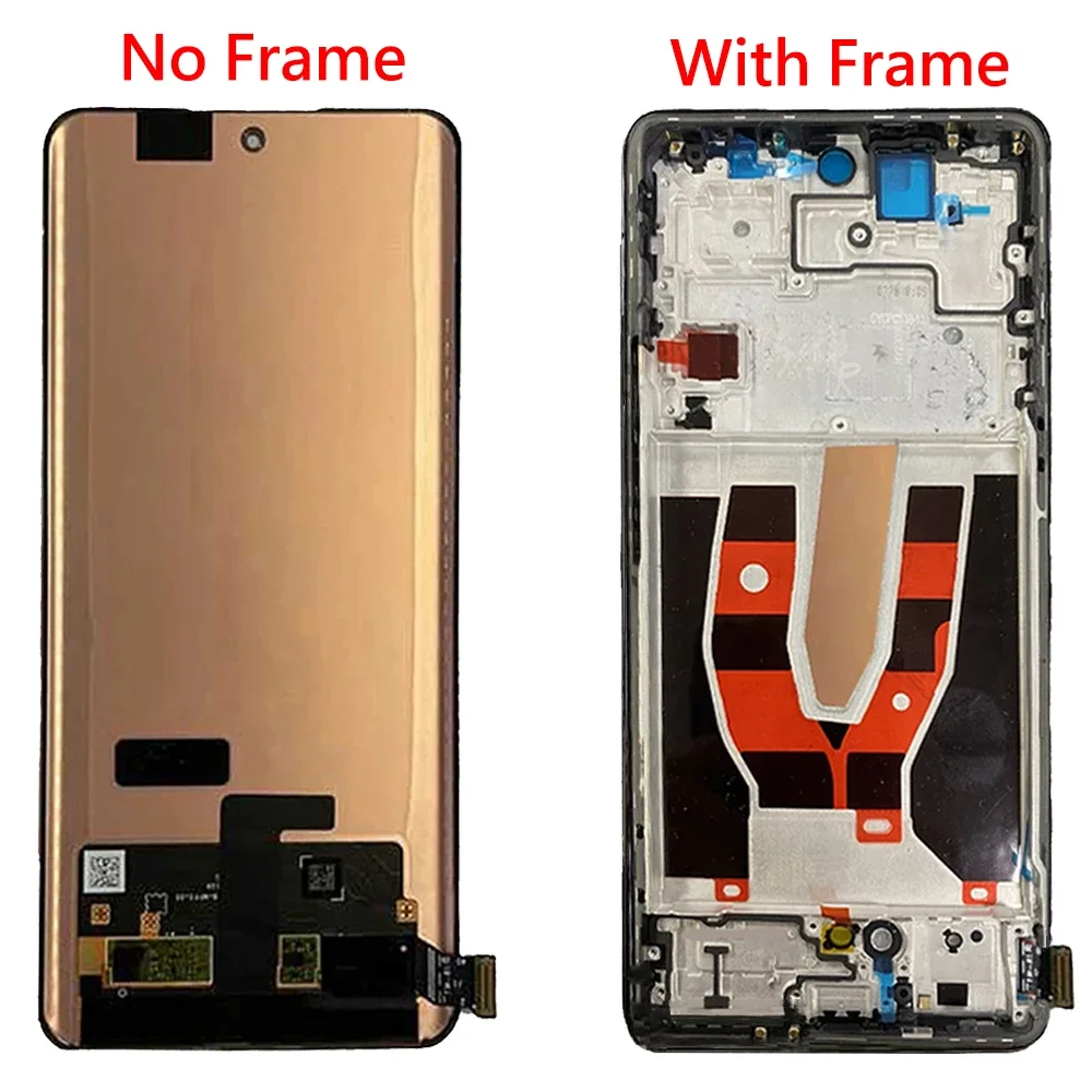 6.7\'\' For Oppo Reno10 5G LCD Display Touch Screen Digitizer Assembly Replacement For Oppo Reno 10 5G CPH2531 AMOLED LCD