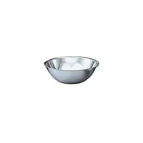 

20 Quart Stainless Steel Mixing Bowl 19 Inch Round Commercial Grade Heavy Duty Kitchen Supply for Baking Cooking Prep