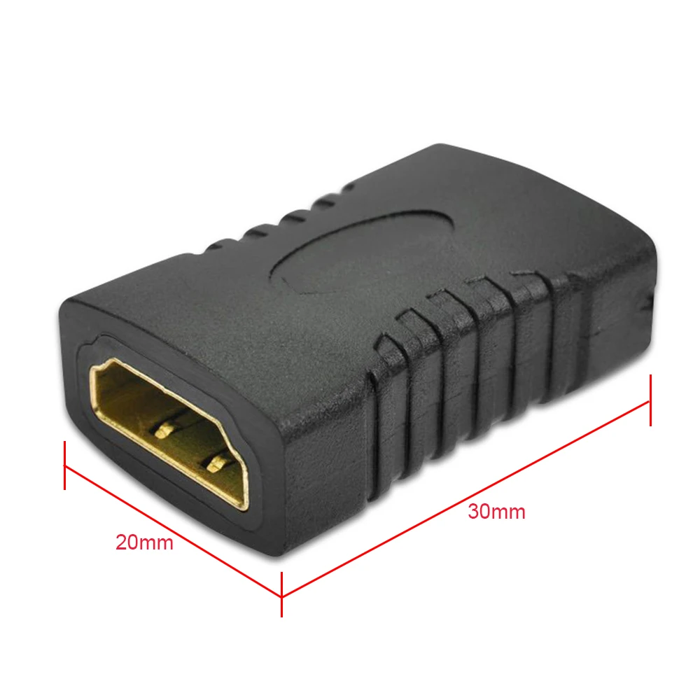 1/2/3PCS 4K HDMI-compatible Extender Female To Female Converter Extension Cable Adapter For Monitor Display Laptop PS4/3 PC TV