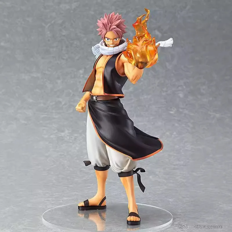 

Creative Fairy Tail Natsu Dragneel Statue model.High-quality PVC material.Desktop decoration GK Collection model.birthday gift