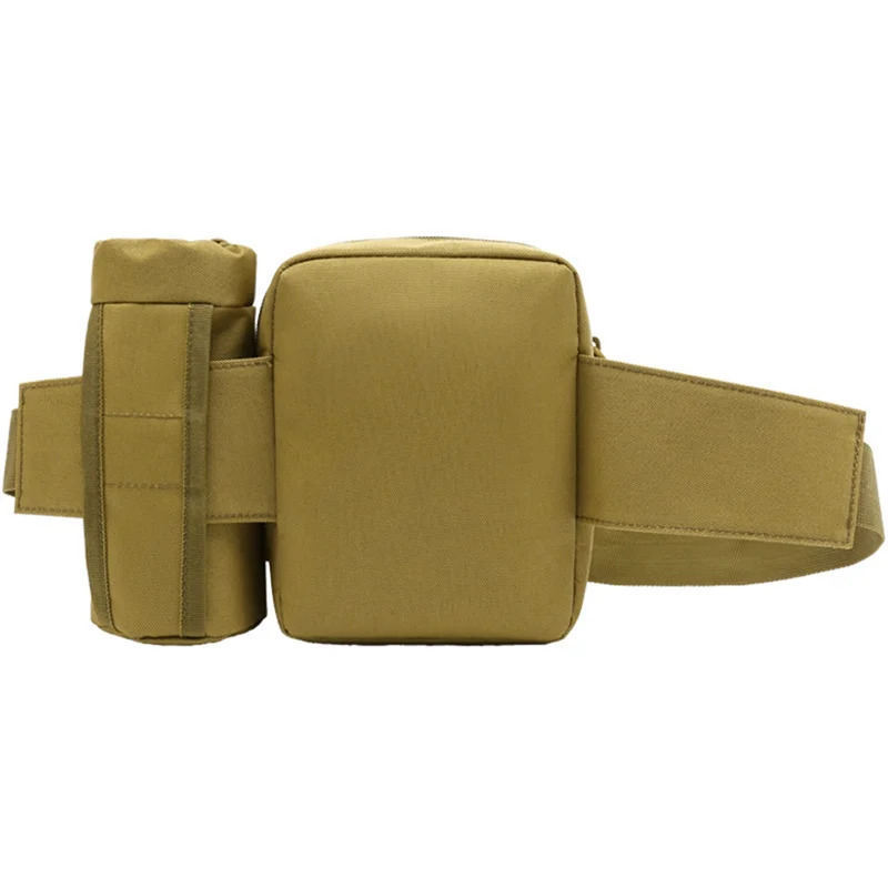 

A23I-Outdoor Sports Running Waist Packs Water Bottle Waist Packs Cell Phone Packs Mountaineering Riding Waist Packs Khaki
