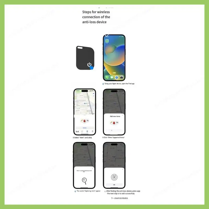 Y19A Pelacak Dompet Tag Pintar Pengisi Daya Nirkabel untuk Tas Koper Pelacak Tahan Air IPX68