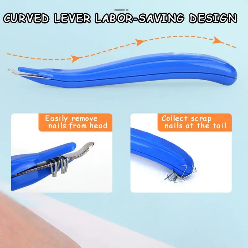 Strumento di estrazione di graffette magnetiche strumento di rimozione di graffette a risparmio di manodopera dispositivo di rimozione di graffette ergonomico a forma di penna Stick di rimozione di graffette portatile