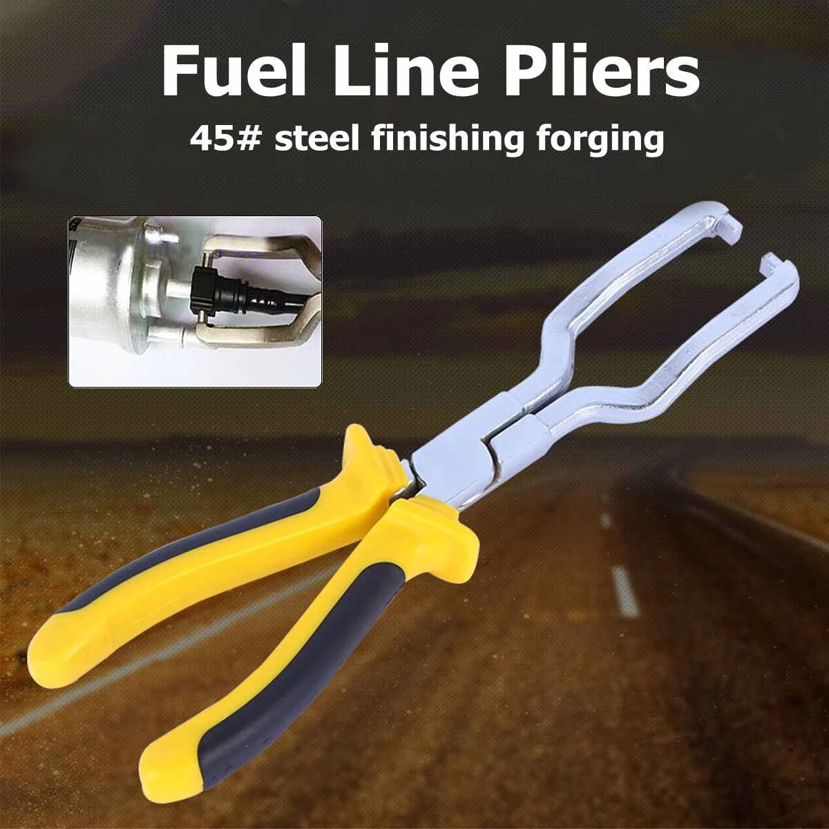 

9 Inch Fuel Line Petrol Clip Pliers Hose Release Disconnect Removal Pipe Repair Tool