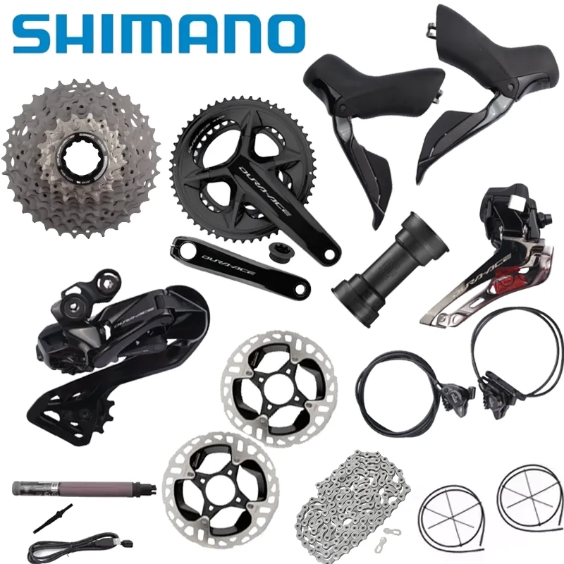 SHIMANO Di2 Dura Ace R9200 Crankset R9270 ST BR R9250 FD RD DN300 Batter R9200 Cassette 11-30T 11-34T Road Bicycle Groupset