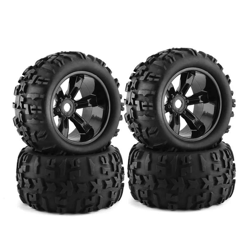 

A49K-4Pcs 150MM RC Buggy Tires Truck Tire Wheel Tyre 17Mm Hex RC Car