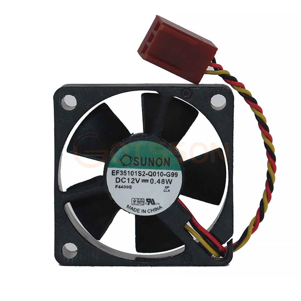 New CPU Cooler Fan For ASUS TUF SaberTooth Z87 EF35101S2-Q010-G99 DC12V 0.48W 3.5CM Cooling Radiator