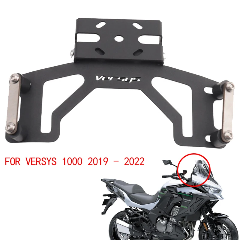 

Fit For Kawasaki Versys 1000 VERSYS1000 2019-2022 Motorcycle Modified Accessories Mobile Navigation Stent Navigation Bracket