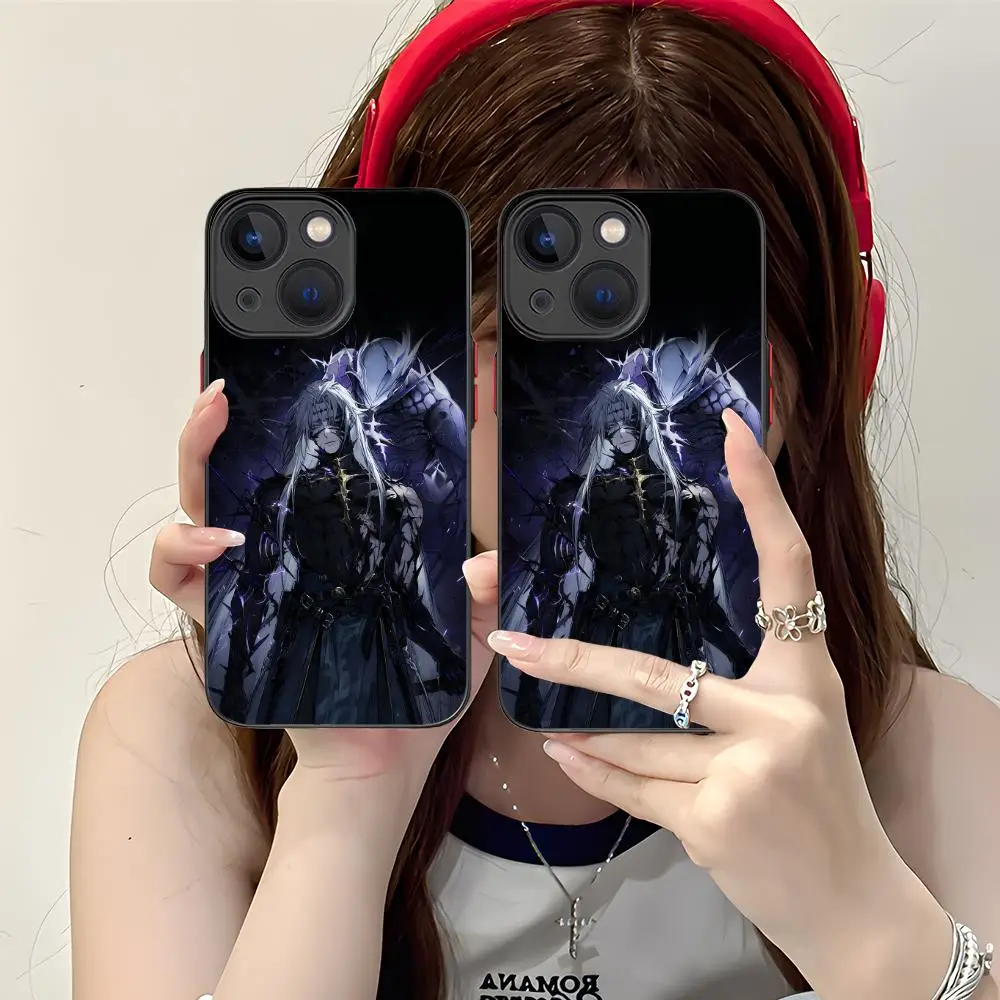 Wuthering Waves Calcharo Phone Case for iPhone 17 16 15 14 13 12 11 X XR XS 8 7 Pro Max Plus Mini Colour Silicone Cover Cover