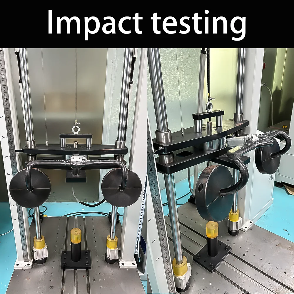 SGS Professioneller Wettkampf-Lenker aus Vollcarbon für Rennräder mit internen Kabeln und Fahrradcomputerhalterung – Detail 3