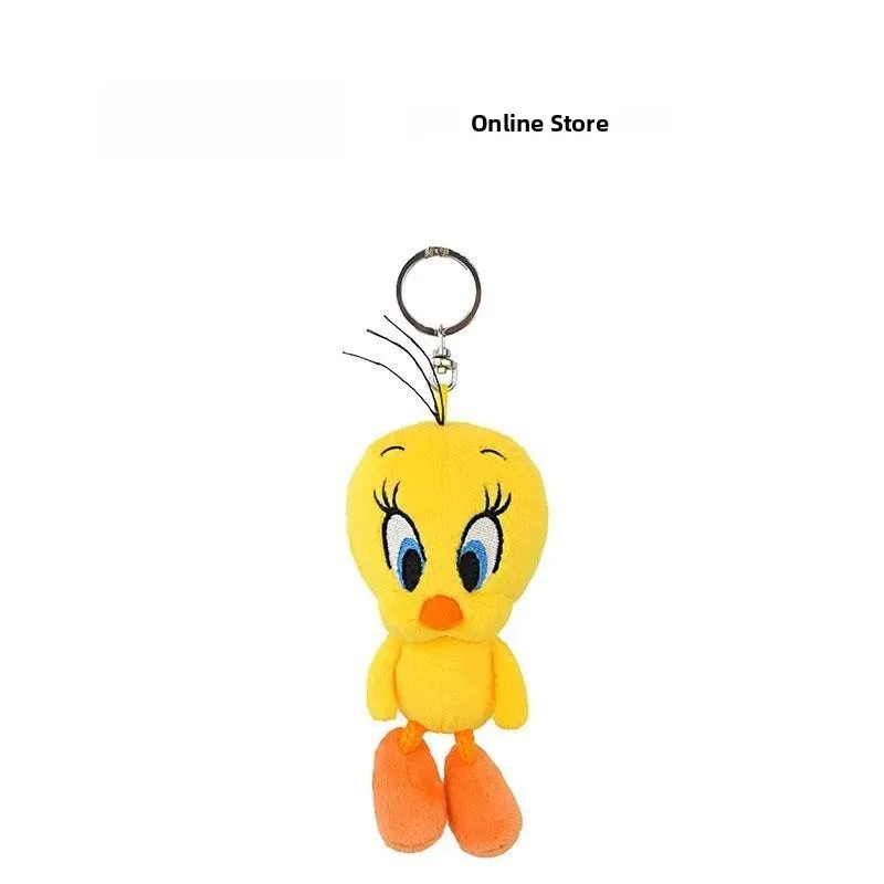 Looney Tunes Twee Bird Plu muñeca bolsa de juguete adorno colgante juguete de peluche suave figura de personaje de recuerdo coleccionable
