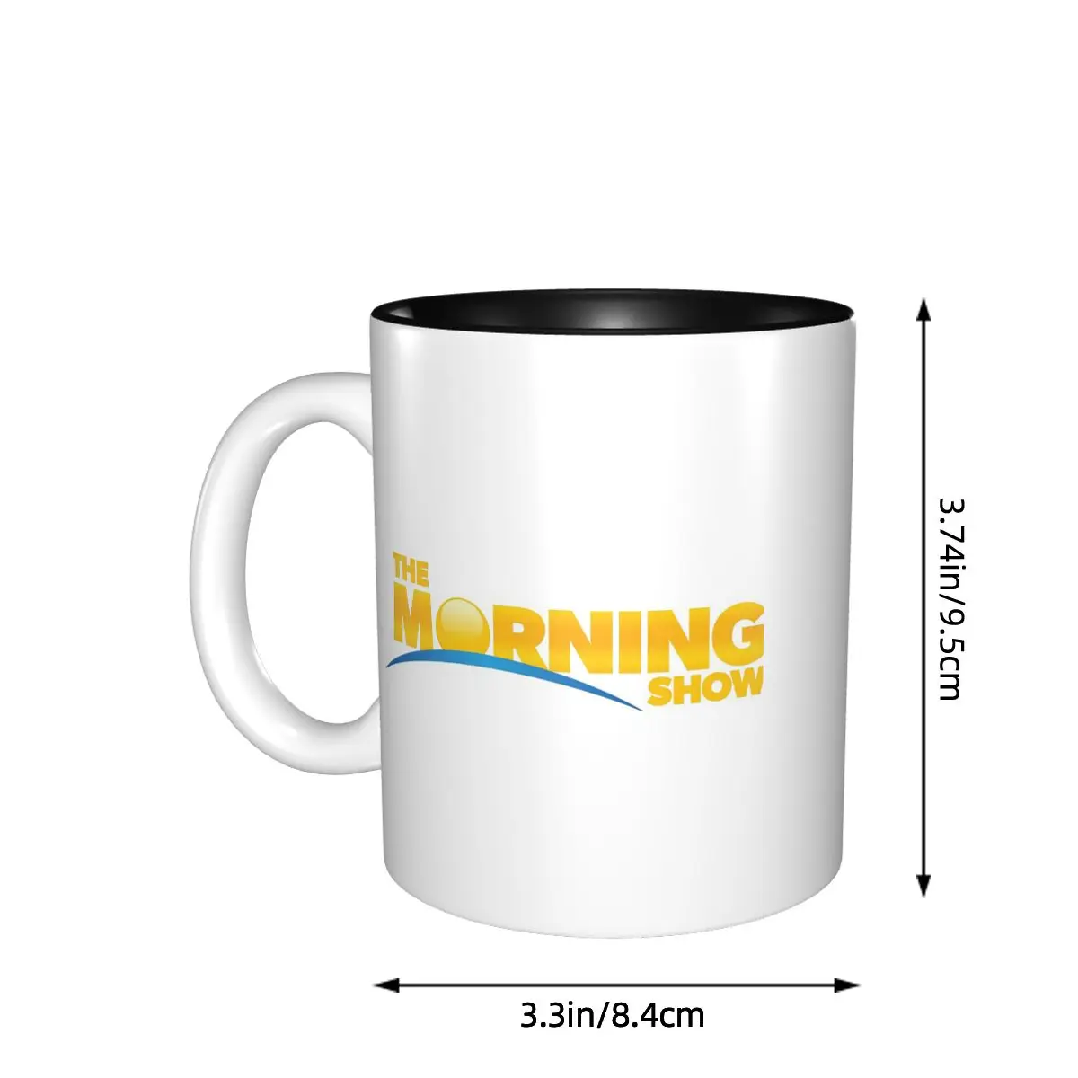 The Morning Show Logo Vector Gradient Mug Funny Ceramic Coffee Cups Tea Mugs Milk Cup Drinkware Gifts for Woman Man
